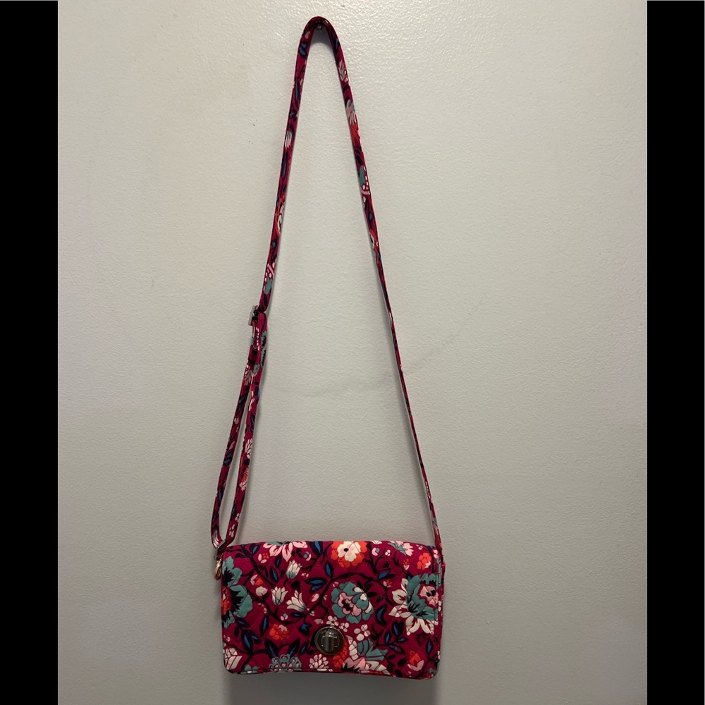 Vera Bradley cross body purse, EUC!!